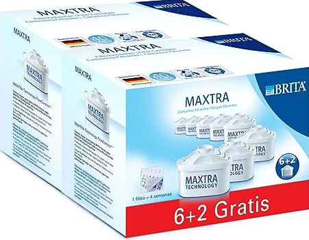 RECAMBIO JARRA BRITA MAXTRA PRO 6+2 (150LTS X 8)